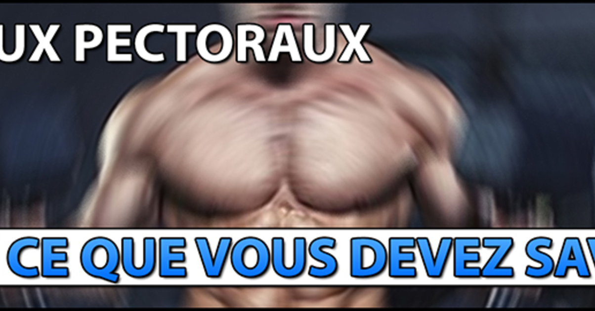 Comment perdre sa graisse aux pectoraux Guide complet